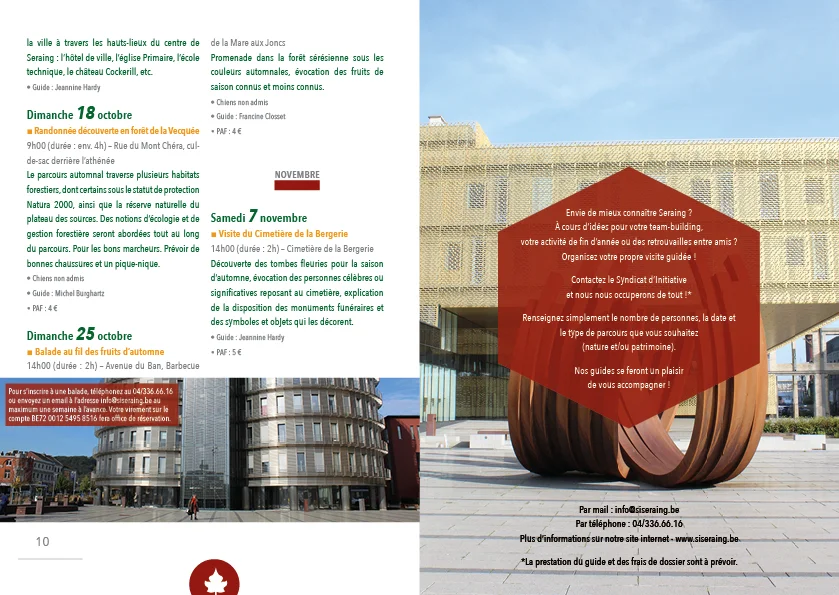 E-mage concept - Aywaille - Liège - Création de sites internet - Réalisation d'une brochure
